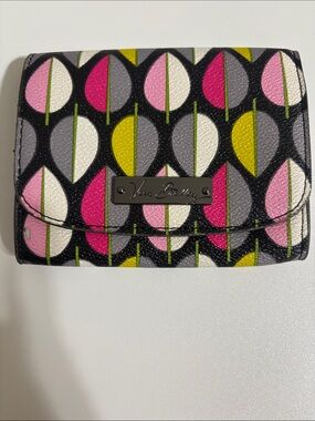 Vera Bradley Moon Leaf Pattern Wallet